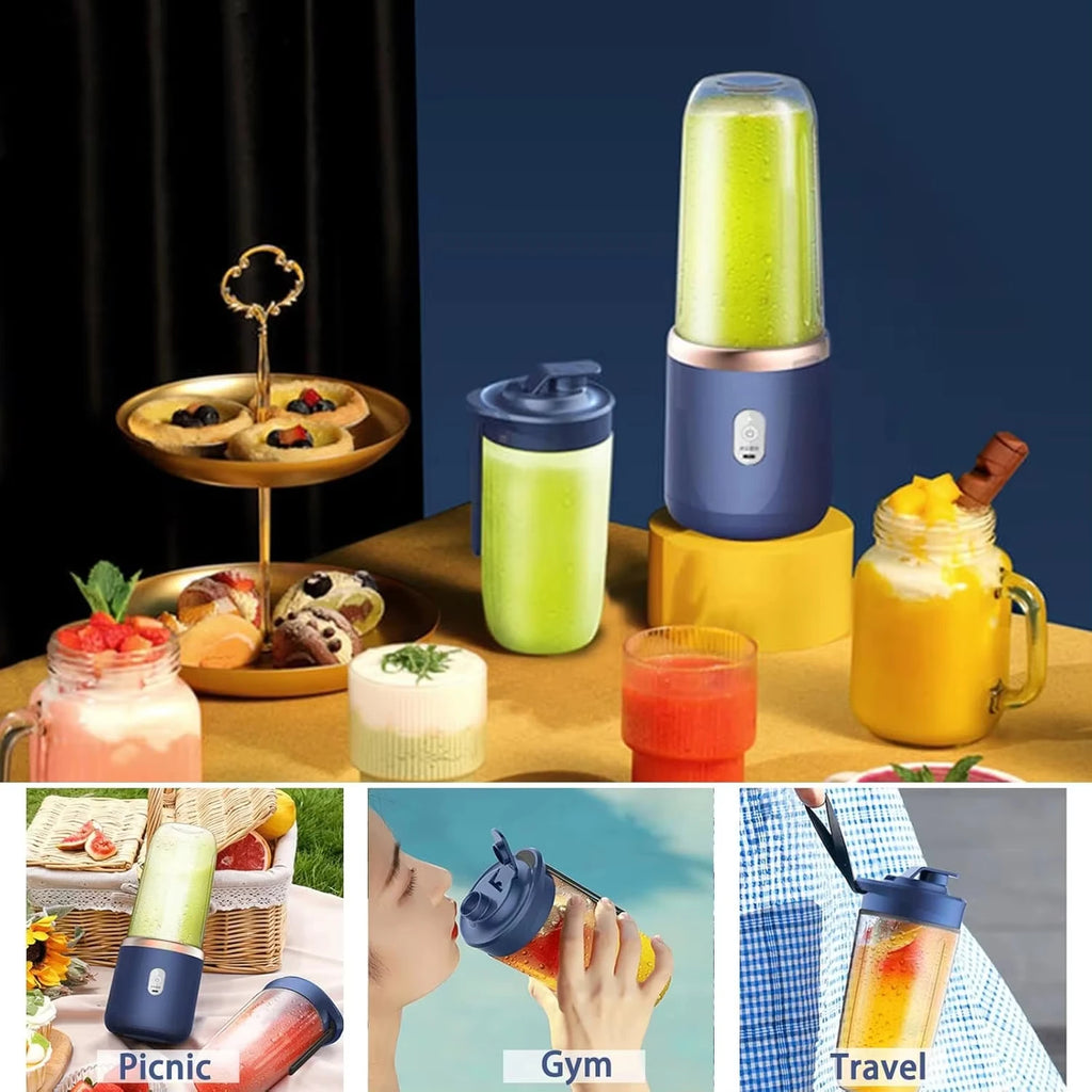 Portable Smoothie Blender – Make Fresh Juice Anywhere in 30 Seconds